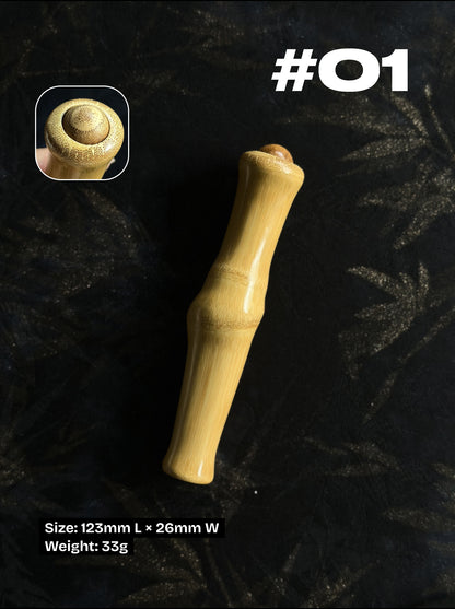 Solid Jade Bamboo | Handcrafted Natural Pocket Fidget