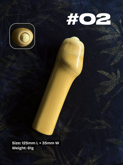 Solid Jade Bamboo | Handcrafted Natural Pocket Fidget