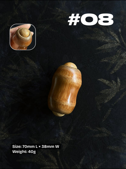 Solid Jade Bamboo | Handcrafted Natural Pocket Fidget