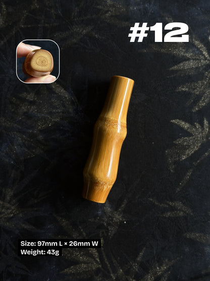 Solid Jade Bamboo | Handcrafted Natural Pocket Fidget