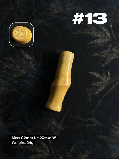 Solid Jade Bamboo | Handcrafted Natural Pocket Fidget