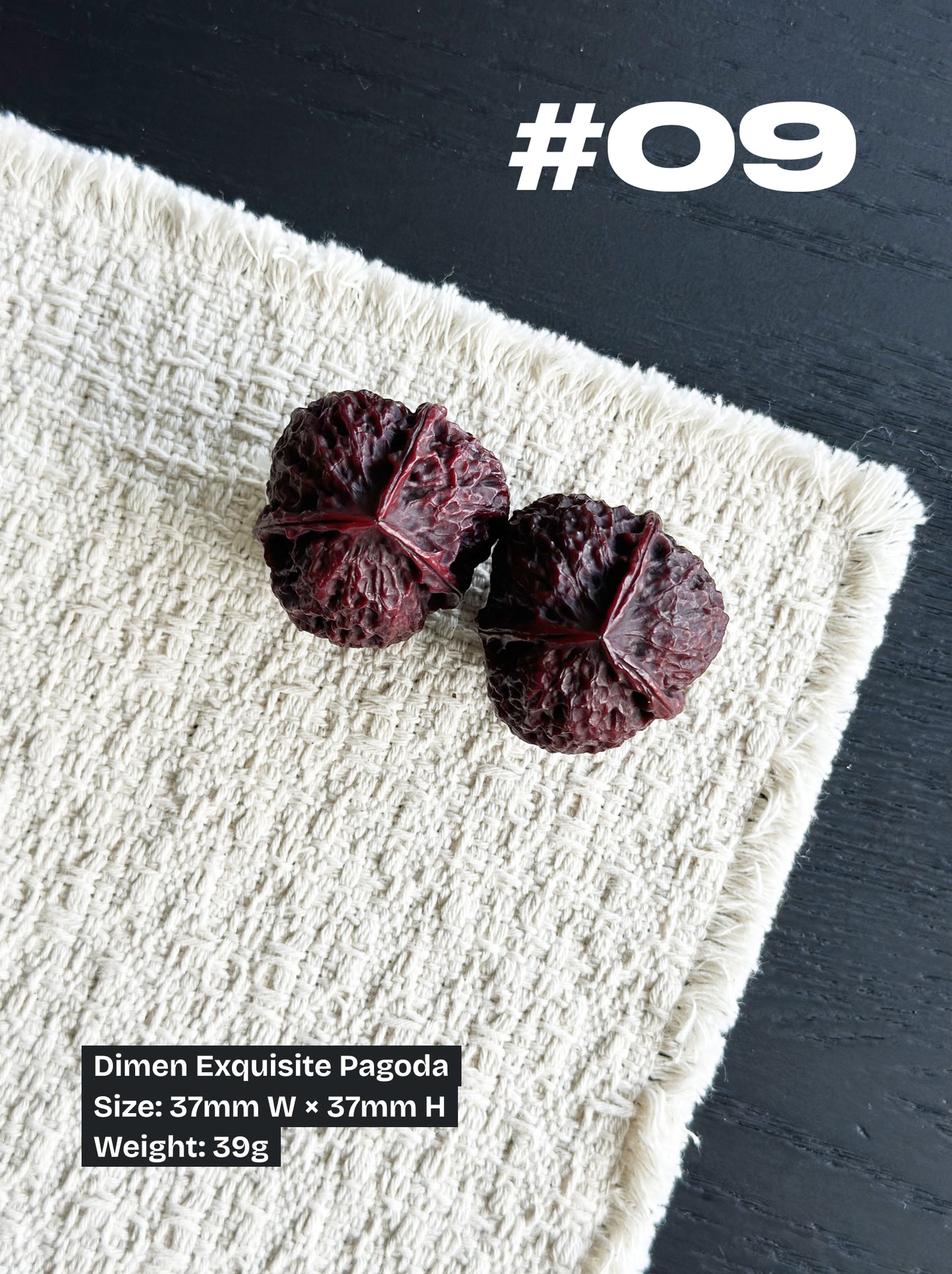 Walnut Advanced Kit: Iron Walnut Series #4 (Selected Pairs)