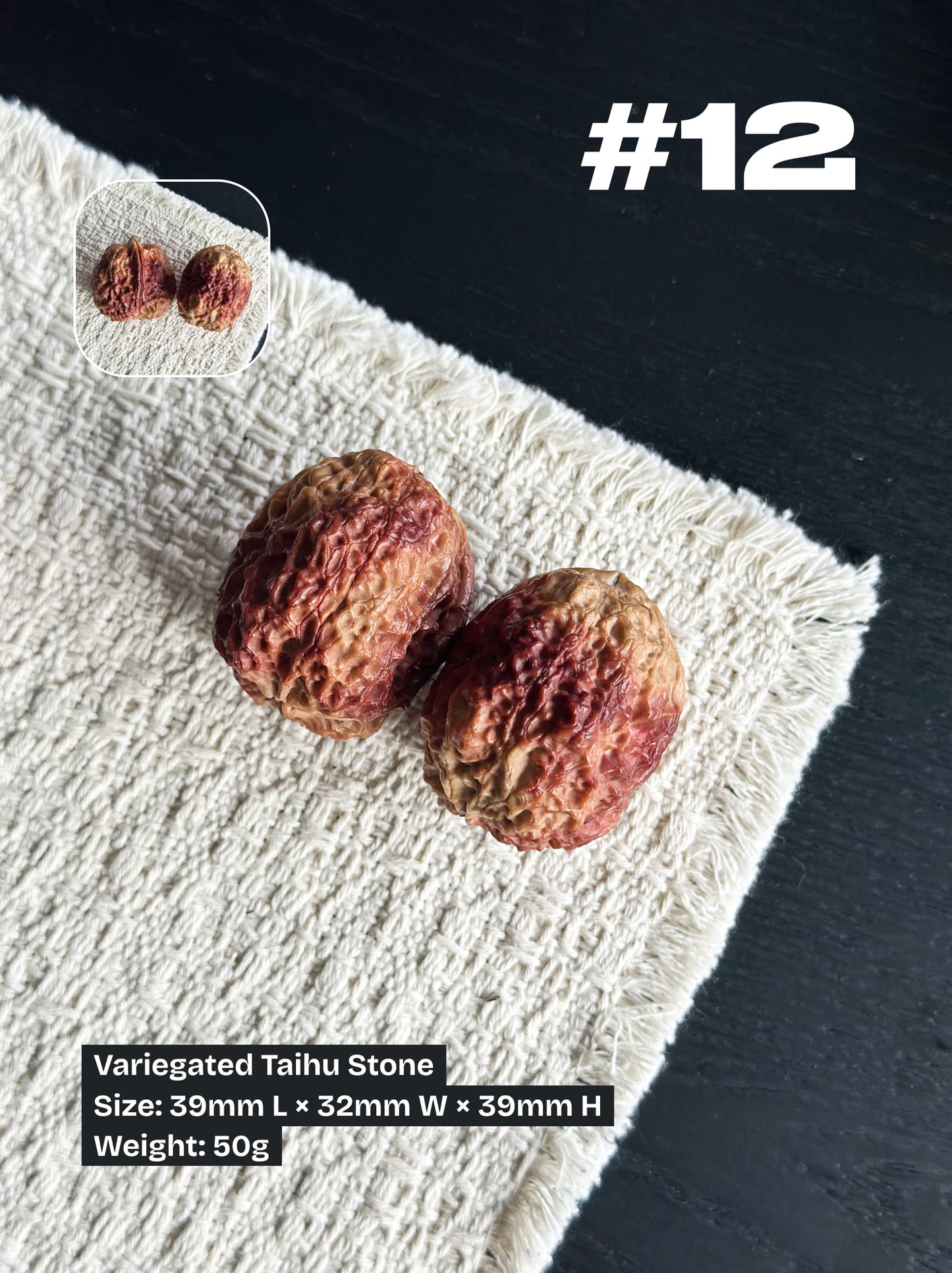 Walnut Advanced Kit: Iron Walnut Series #2 (Selected Pairs)