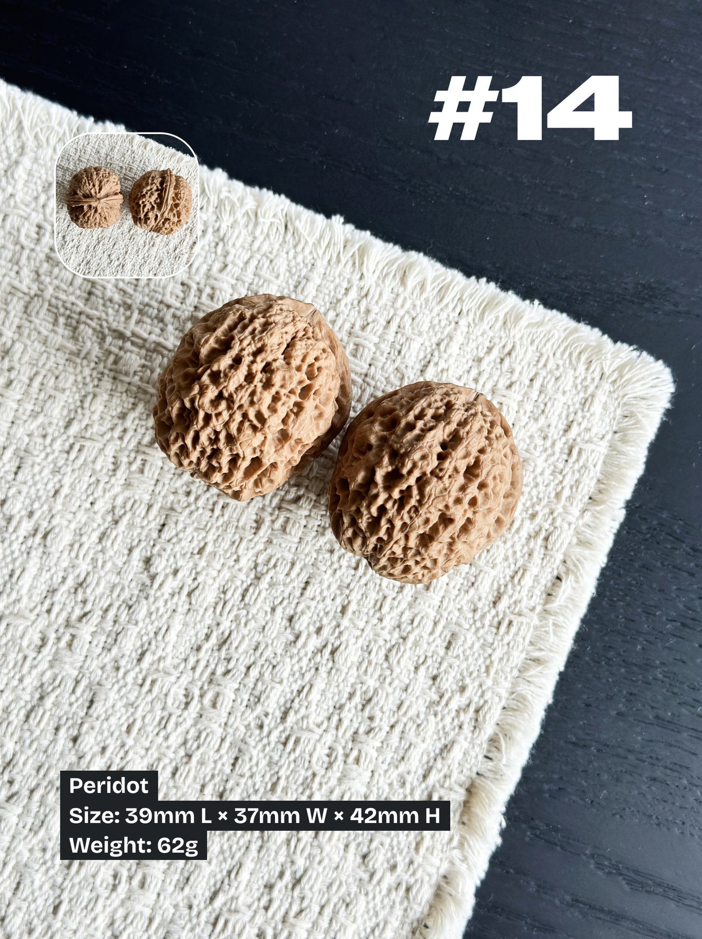 Walnut Advanced Kit: Iron Walnut Series #3 (Selected Pairs)