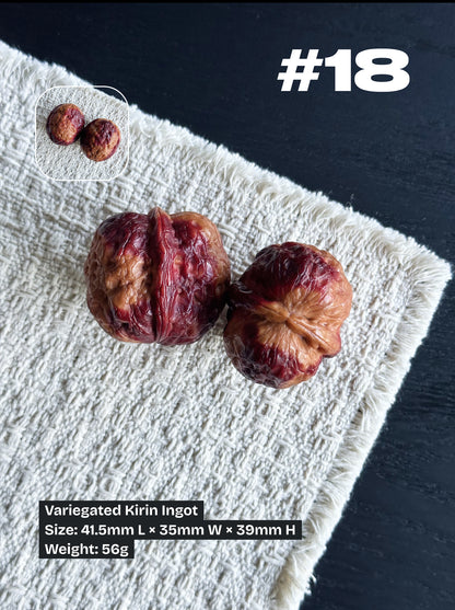 Walnut Advanced Kit: Iron Walnut Series #3 (Selected Pairs)
