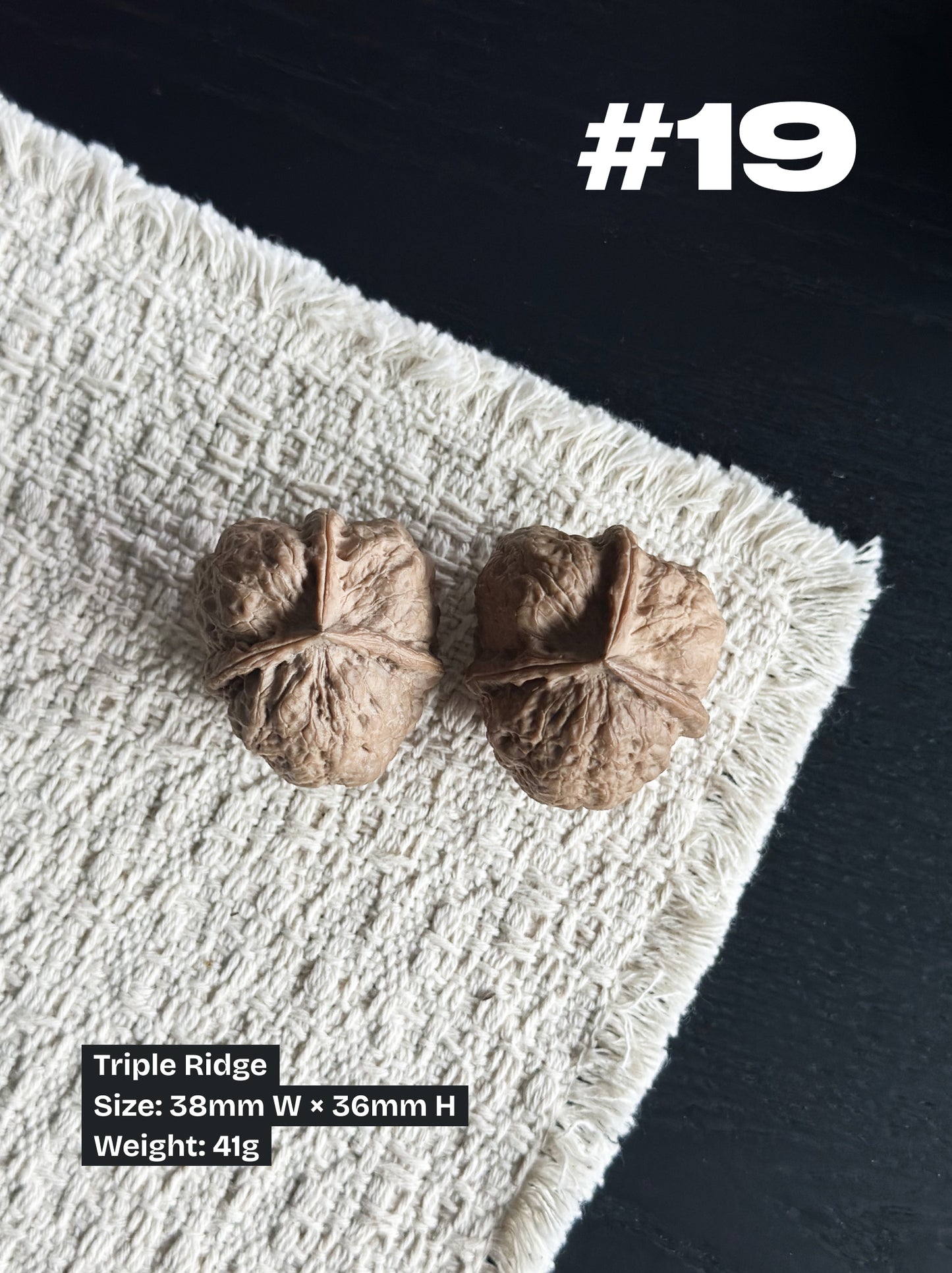 Walnut Advanced Kit: Iron Walnut Series #2 (Selected Pairs)