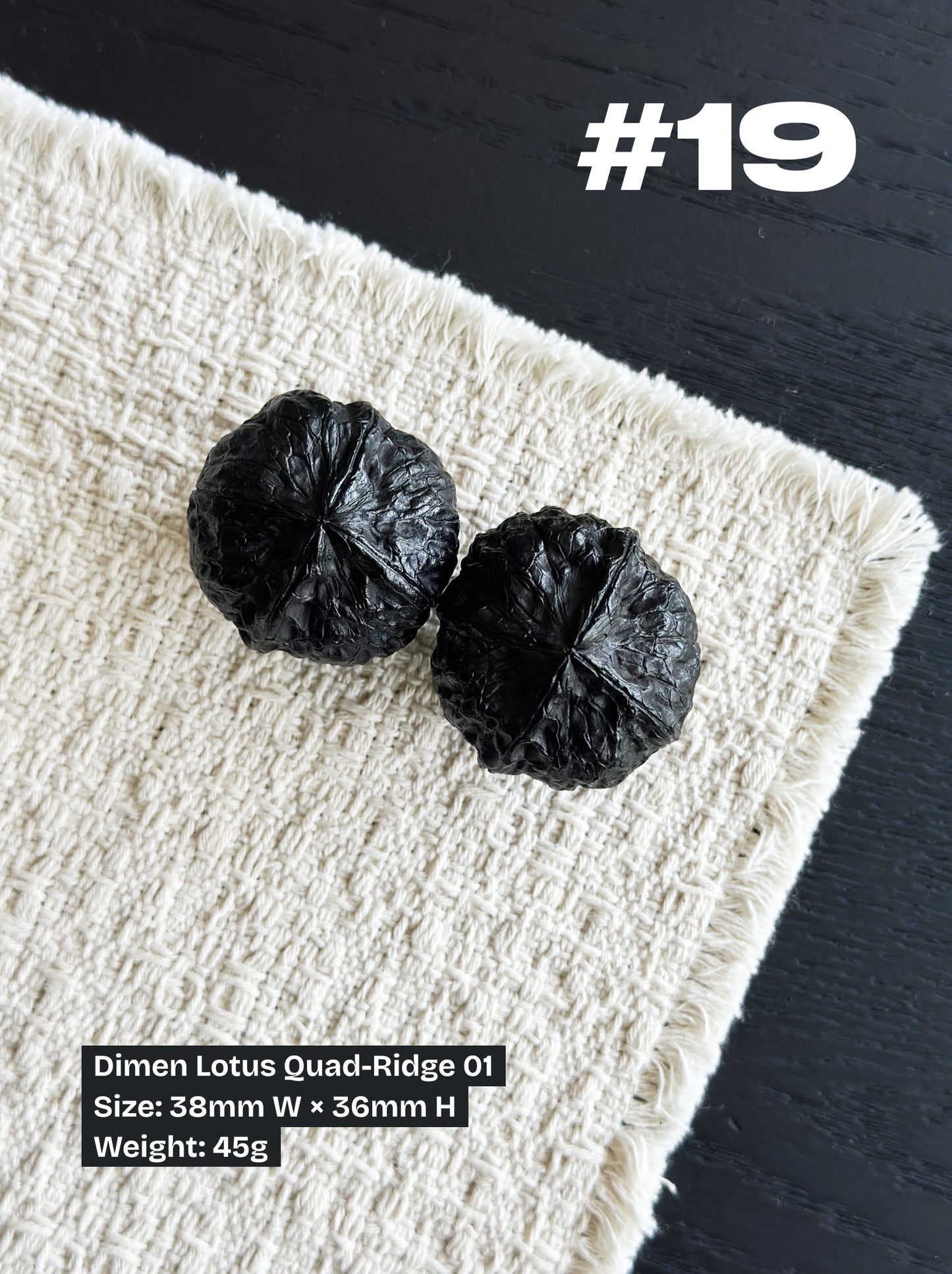 Walnut Advanced Kit: Iron Walnut Series #4 (Selected Pairs)