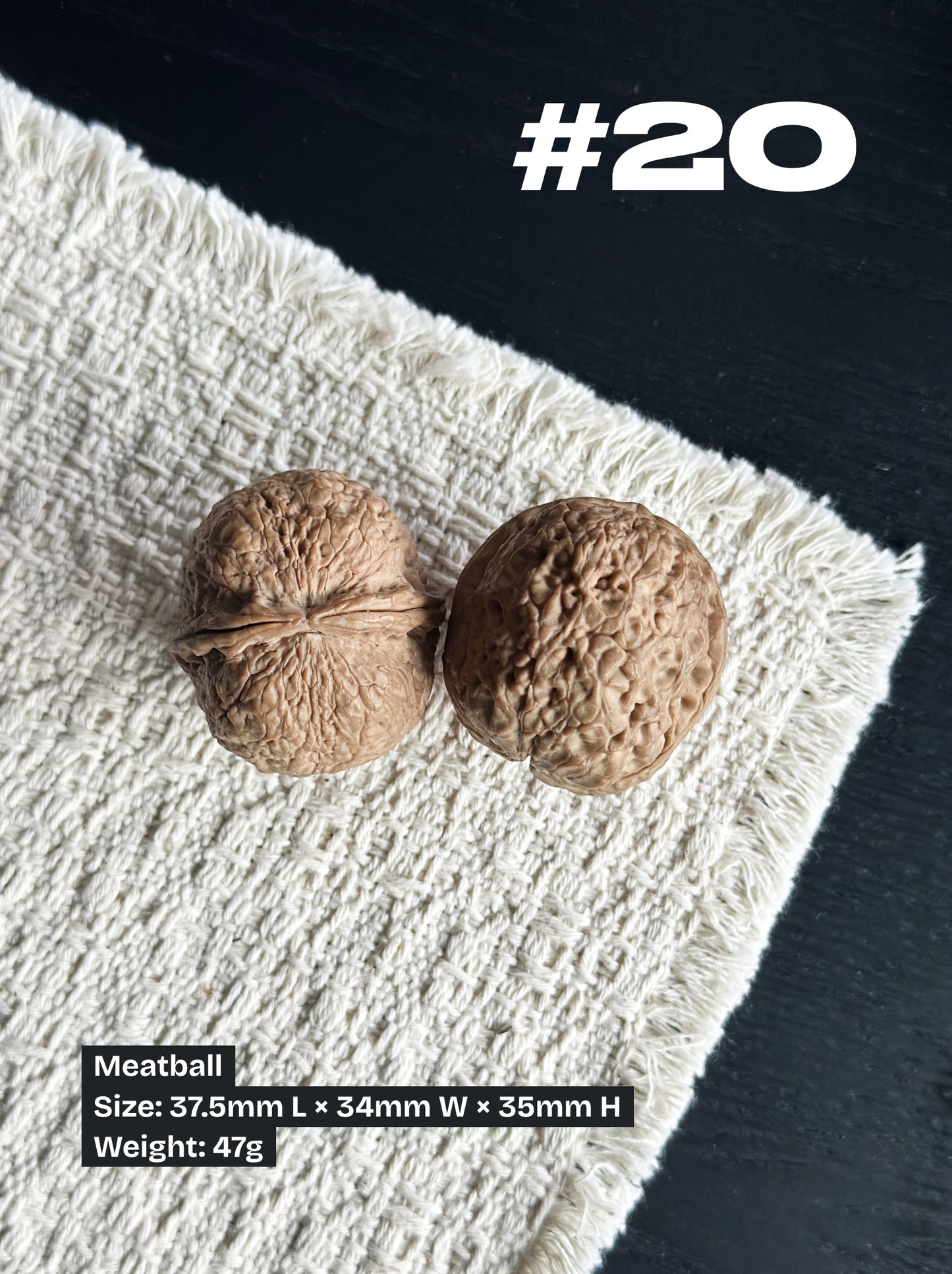 Walnut Advanced Kit: Iron Walnut Series #2 (Selected Pairs)