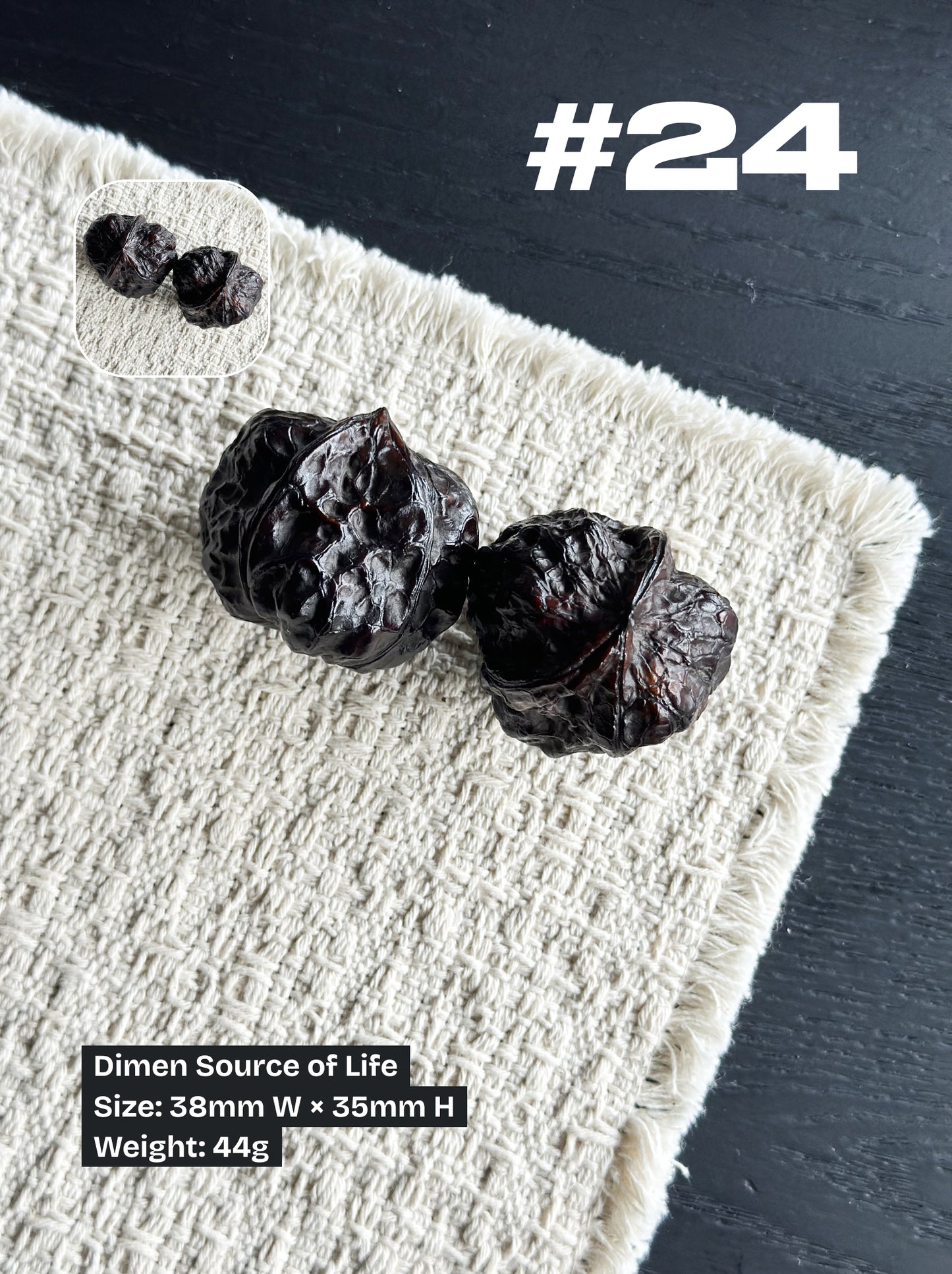 Walnut Advanced Kit: Iron Walnut Series #4 (Selected Pairs)