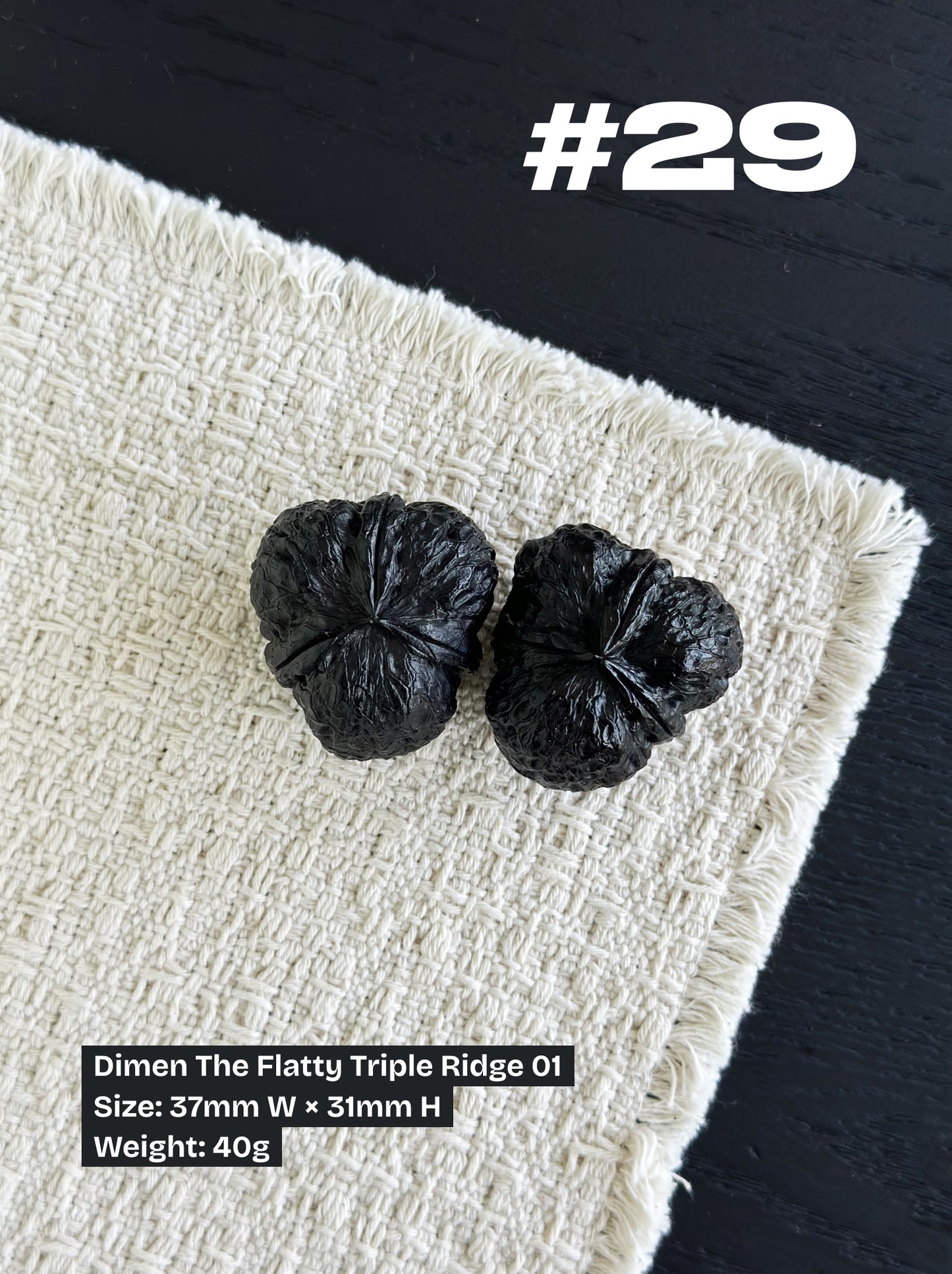 Walnut Advanced Kit: Iron Walnut Series #4 (Selected Pairs)