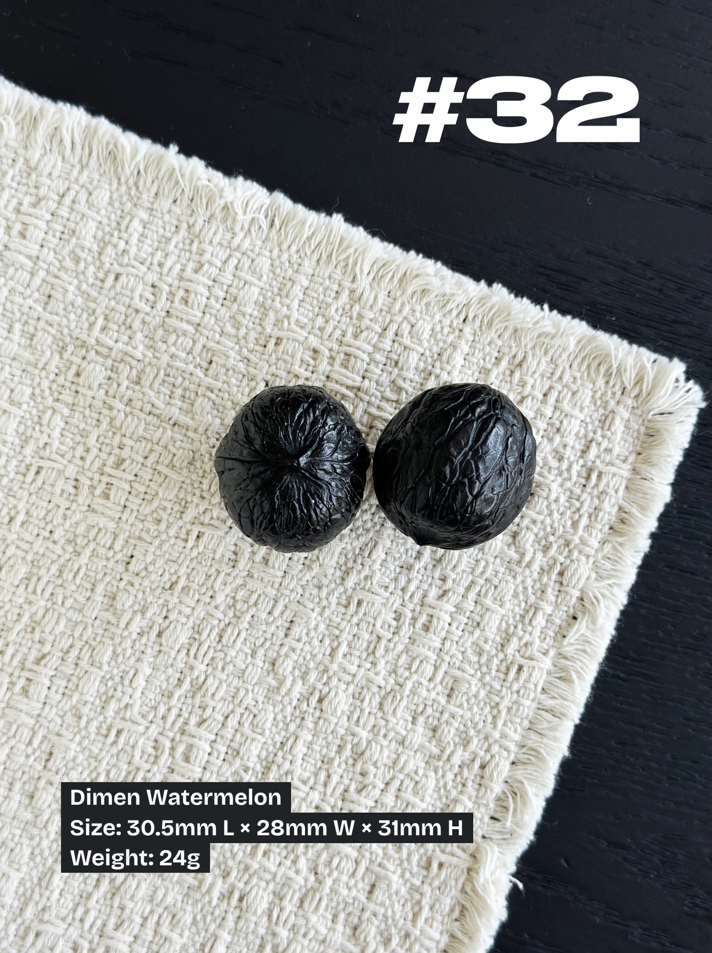Walnut Advanced Kit: Iron Walnut Series #4 (Selected Pairs)