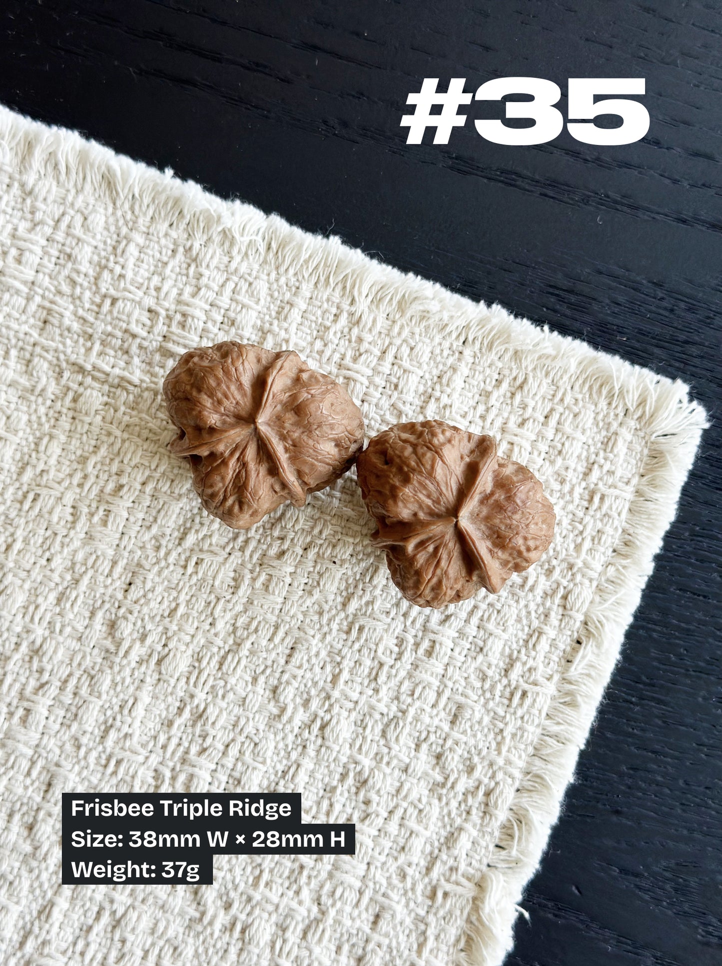 Walnut Advanced Kit: Iron Walnut Series #4 (Selected Pairs)