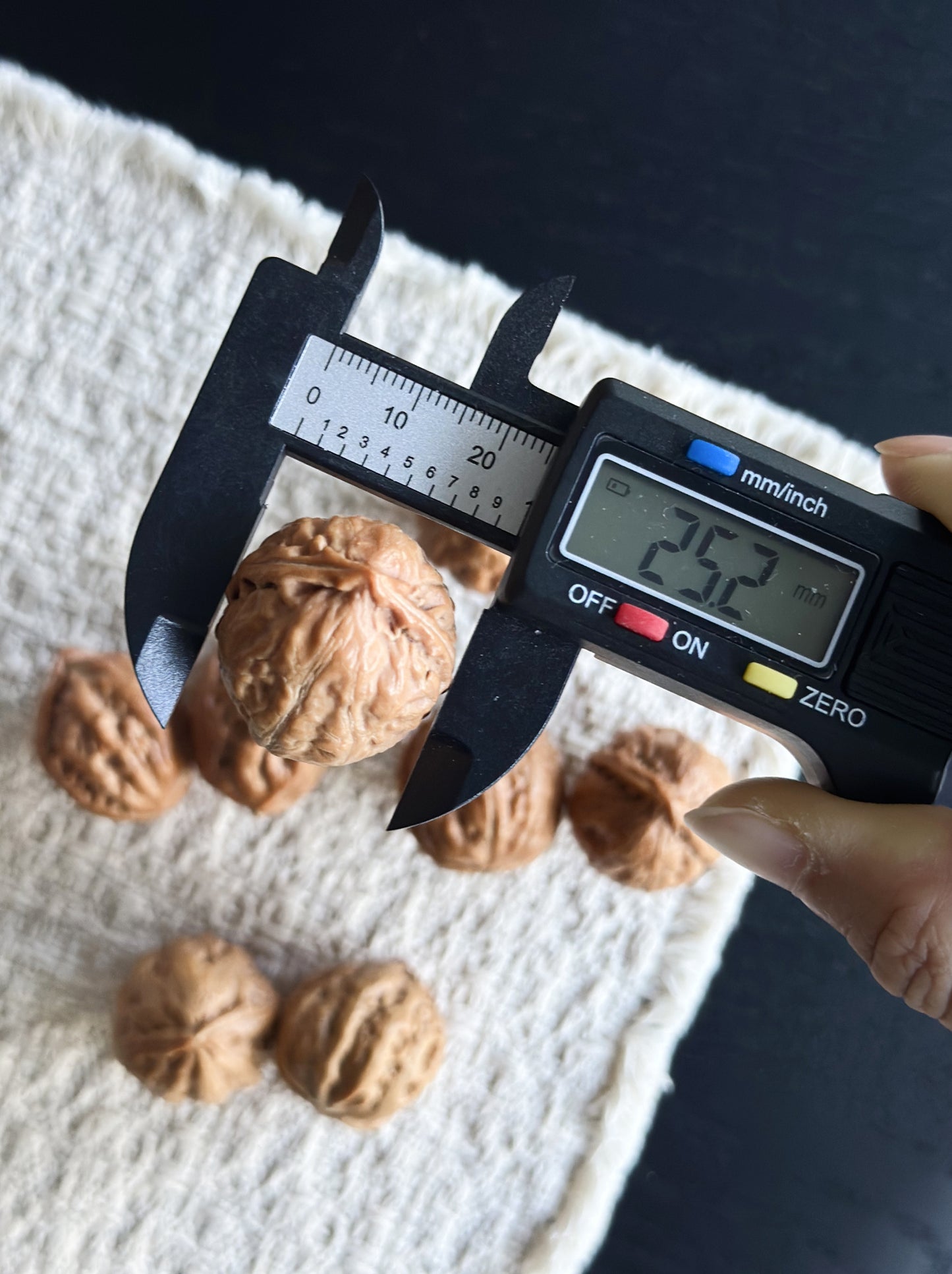 Mini Wild Autumn (Qiuzi) Wenwan Walnuts | Pocket Fidget Pair